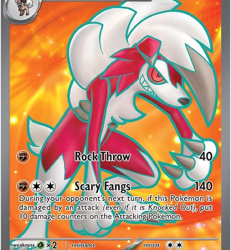 Lycanroc ex (241/193) [Scarlet & Violet: Paldea Evolved]