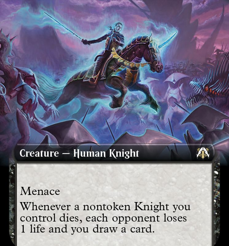 Locthwain Lancer (Extended Art) [March of the Machine Commander]