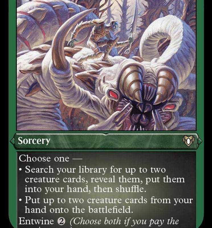 Tooth and Nail (Foil Etched) [Commander Masters]