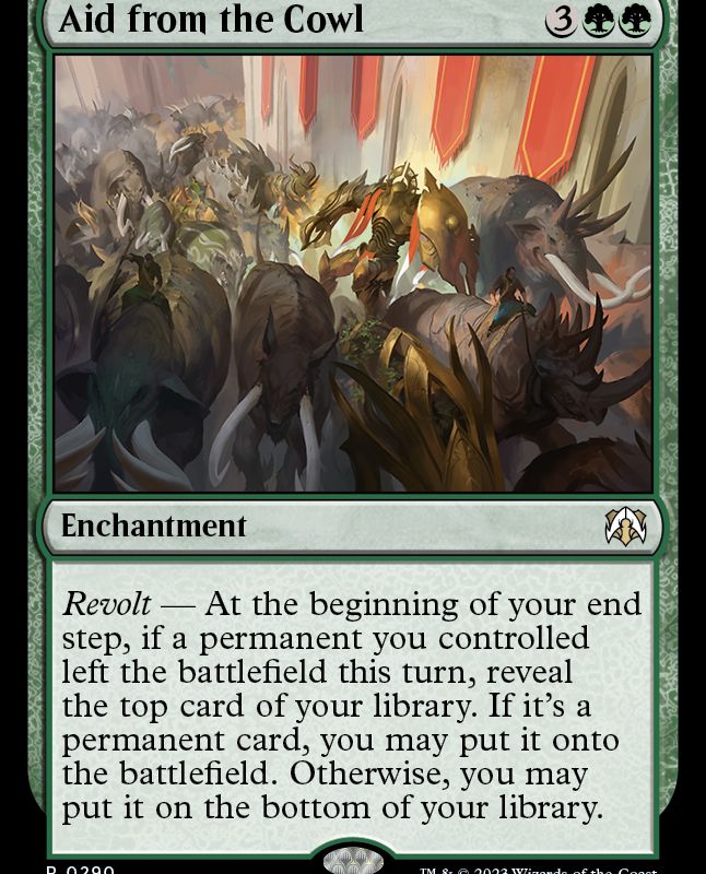 Aid from the Cowl [March of the Machine Commander]