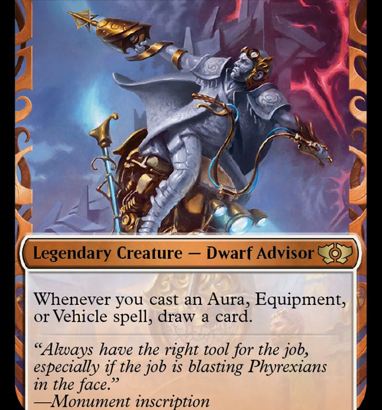 Sram, Senior Edificer (Halo Foil) [Multiverse Legends]