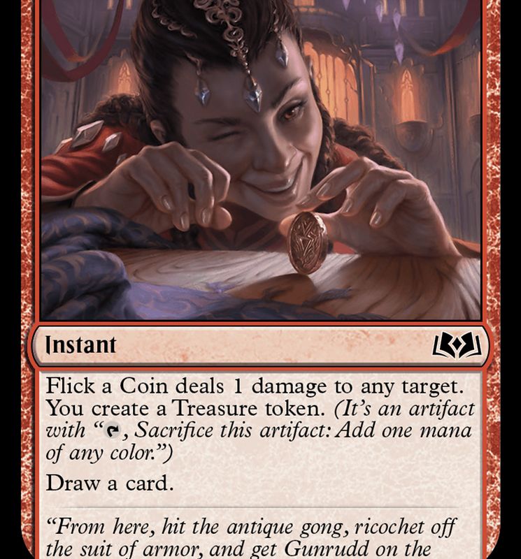 Flick a Coin [Wilds of Eldraine]