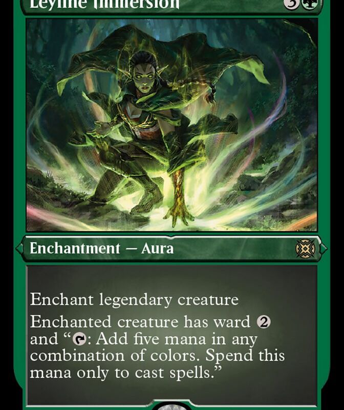 Leyline Immersion (Foil Etched) [March of the Machine: The Aftermath]