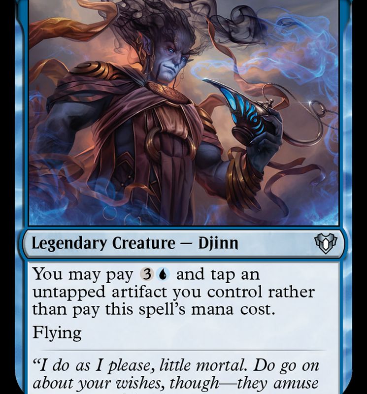 Zahid, Djinn of the Lamp [Commander Masters]