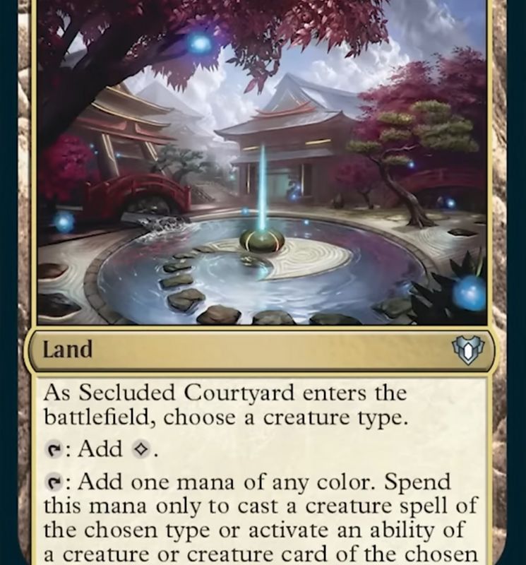 Secluded Courtyard [Commander Masters]