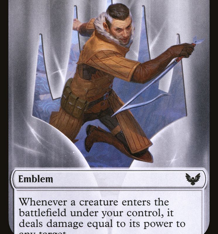 Pest // Lukka, Wayward Bonder Emblem Double-Sided Token [Secret Lair: From Cute to Brute Tokens]