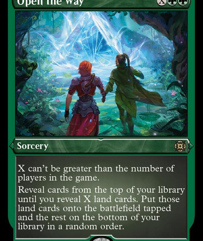 Open the Way (Foil Etched) [March of the Machine: The Aftermath]