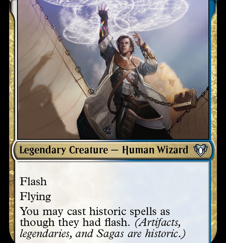 Raff Capashen, Ship's Mage [Commander Masters]