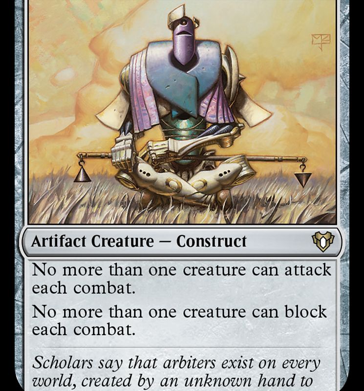 Silent Arbiter [Commander Masters]
