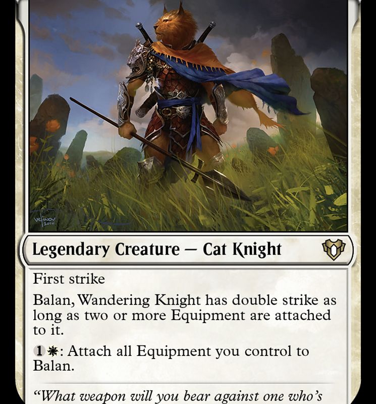 Balan, Wandering Knight [Commander Masters]