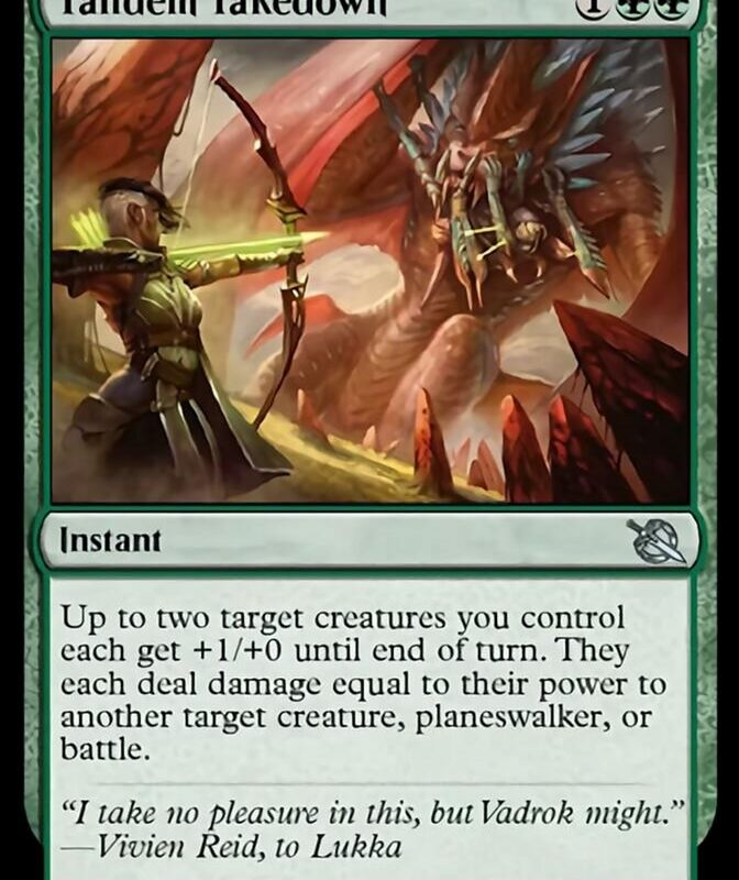 Tandem Takedown [March of the Machine]