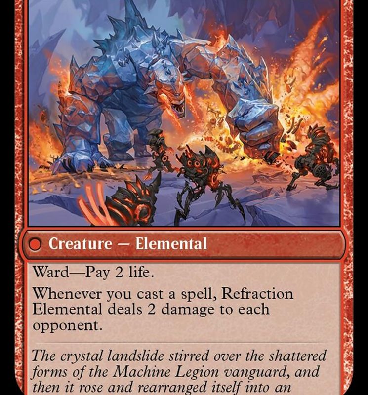 Invasion of Karsus // Refraction Elemental [March of the Machine]