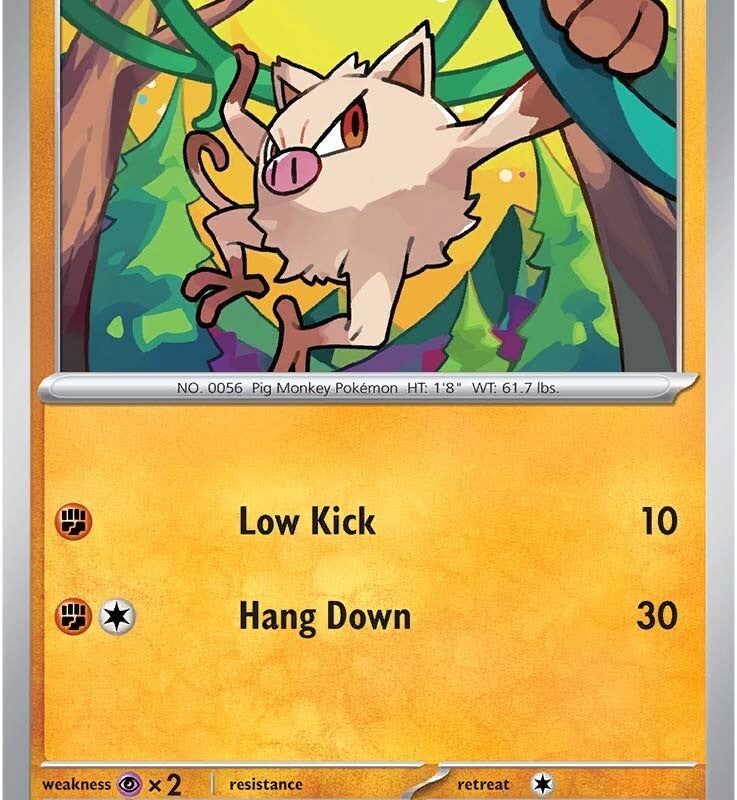 Mankey (106/193) [Scarlet & Violet: Paldea Evolved]