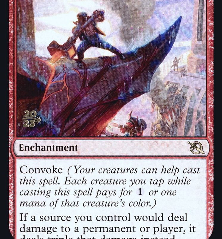 City on Fire [March of the Machine Prerelease Promos]