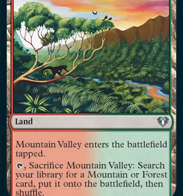 Mountain Valley [Commander Masters]