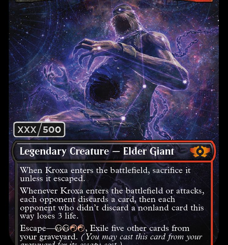 Kroxa, Titan of Death's Hunger (Serialized) [Multiverse Legends]