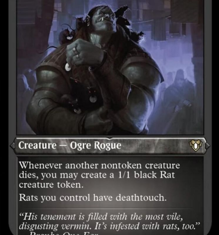 Ogre Slumlord (Foil Etched) [Commander Masters]