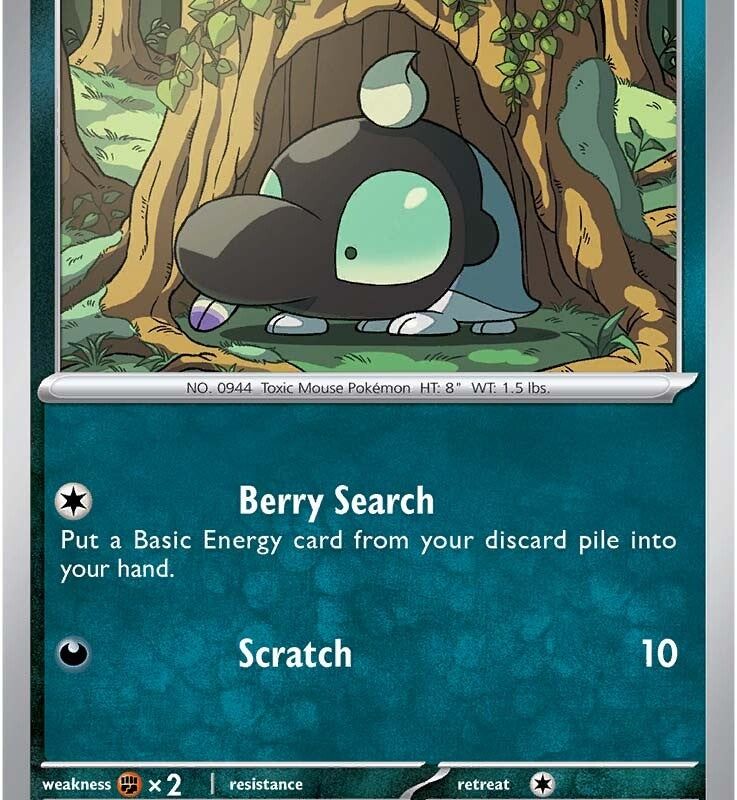 Shroodle (144/193) [Scarlet & Violet: Paldea Evolved]