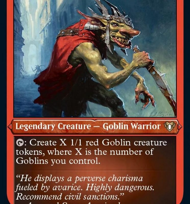 Krenko, Mob Boss (Foil Etched) [Commander Masters]