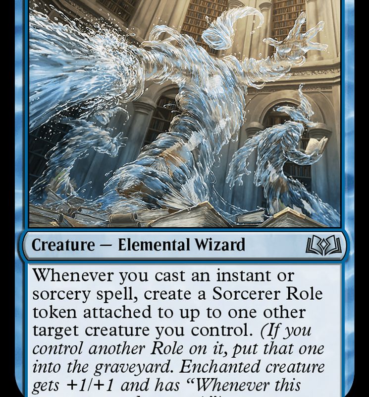 Splashy Spellcaster [Wilds of Eldraine]