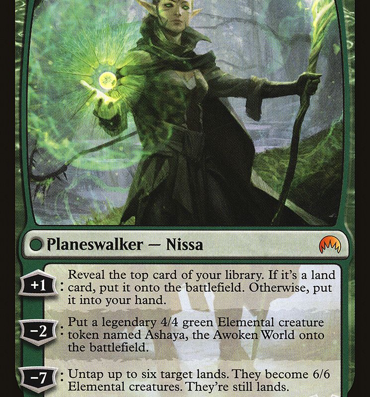 Nissa, Vastwood Seer // Nissa, Sage Animist [Secret Lair: From Cute to Brute]