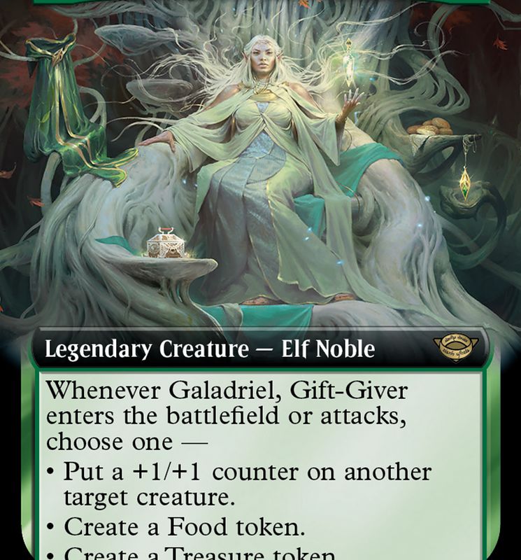 Galadriel, Gift-Giver (Extended Art) [The Lord of the Rings: Tales of Middle-Earth]