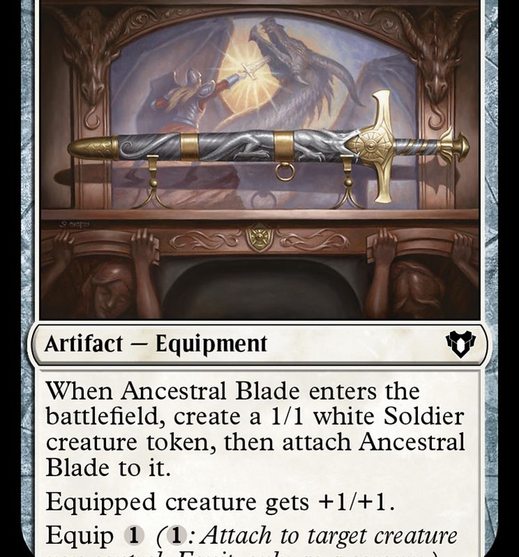 Ancestral Blade [Commander Masters]