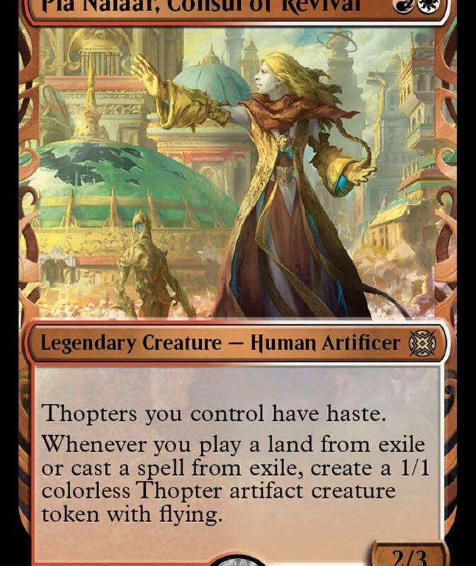 Pia Nalaar, Consul of Revival (Showcase Halo Foil) [March of the Machine: The Aftermath]