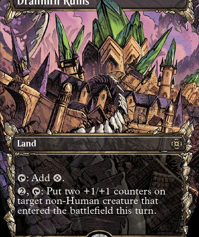 Drannith Ruins (Showcase Halo Foil) [March of the Machine: The Aftermath]
