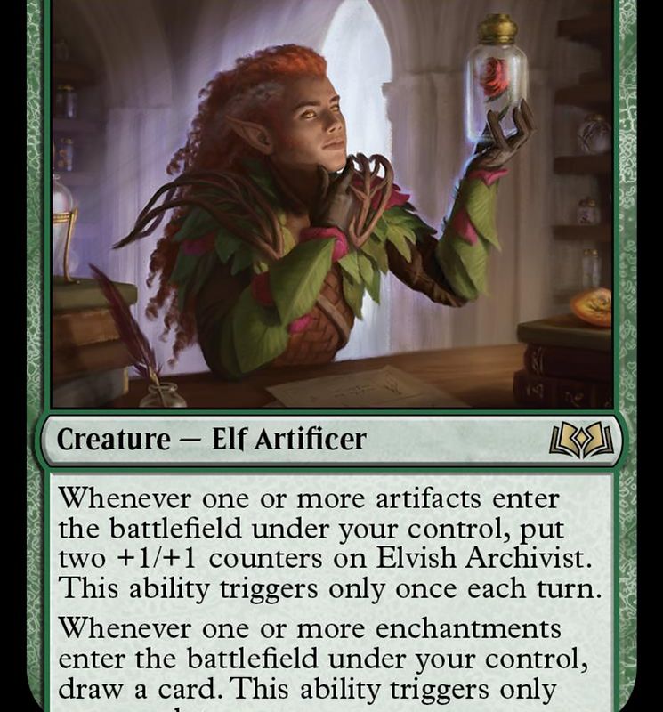 Elvish Archivist [Wilds of Eldraine]