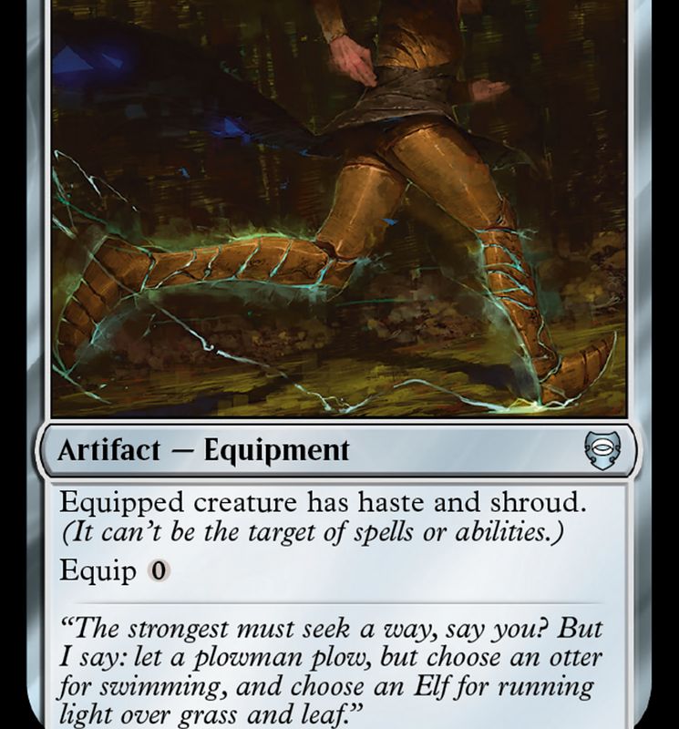 Lightning Greaves [The Lord of the Rings: Tales of Middle-Earth Commander]