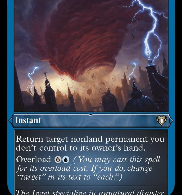 Cyclonic Rift (Foil Etched) [Commander Masters]