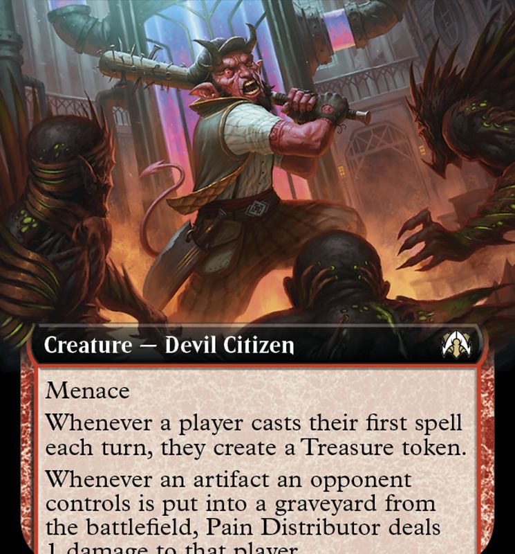 Pain Distributor (Extended Art) [March of the Machine Commander]