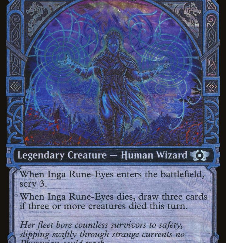 Inga Rune-Eyes (Halo Foil) [Multiverse Legends]