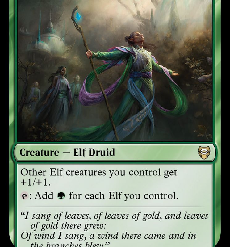 Elvish Archdruid [The Lord of the Rings: Tales of Middle-Earth Commander]