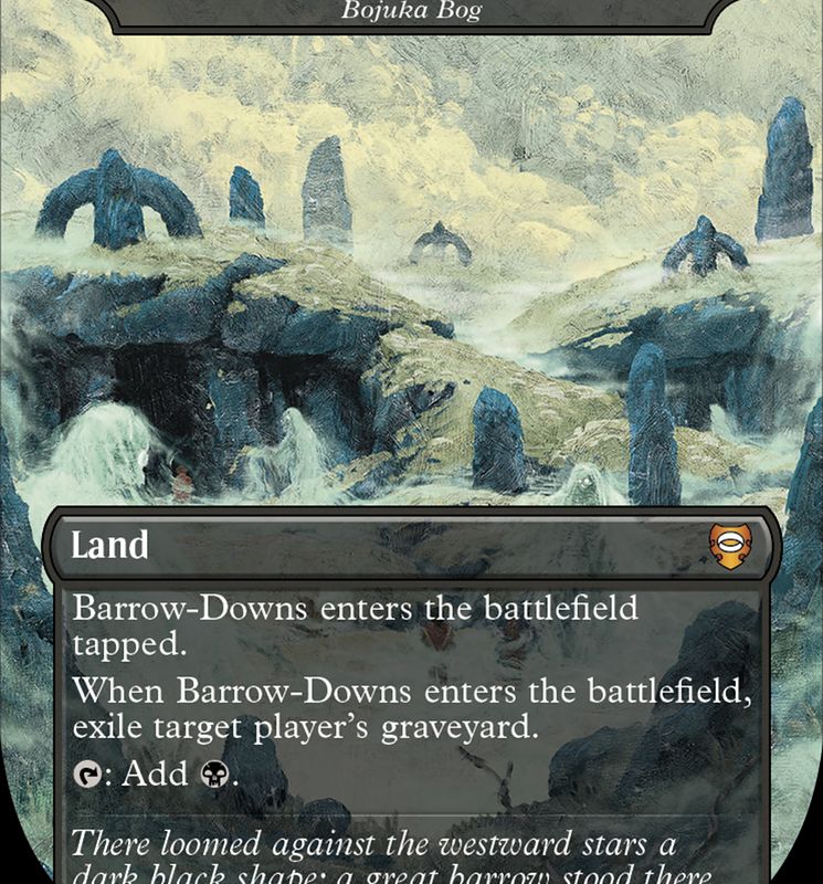 Bojuka Bog - Barrow-Downs (Surge Foil Realms and Relics) [The Lord of the Rings: Tales of Middle-Earth Commander]
