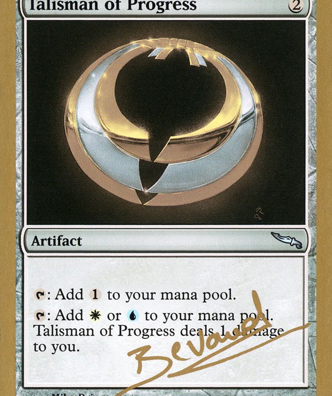 Talisman of Progress (Manuel Bevand) [World Championship Decks 2004]