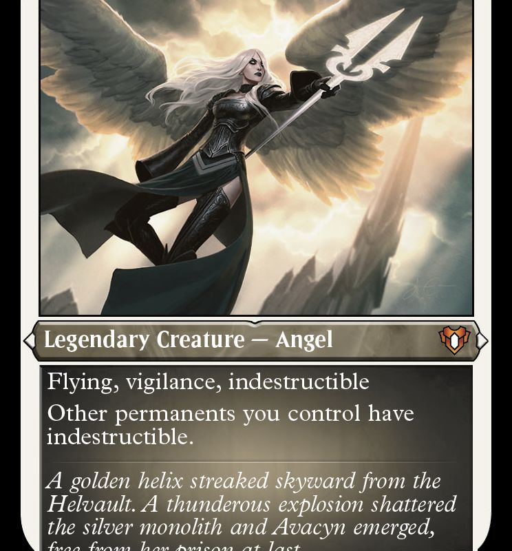 Avacyn, Angel of Hope (Foil Etched) [Commander Masters]