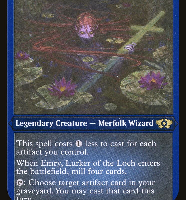 Emry, Lurker of the Loch (Foil Etched) [Multiverse Legends]