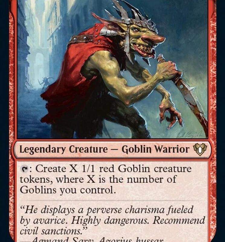 Krenko, Mob Boss [Commander Masters]