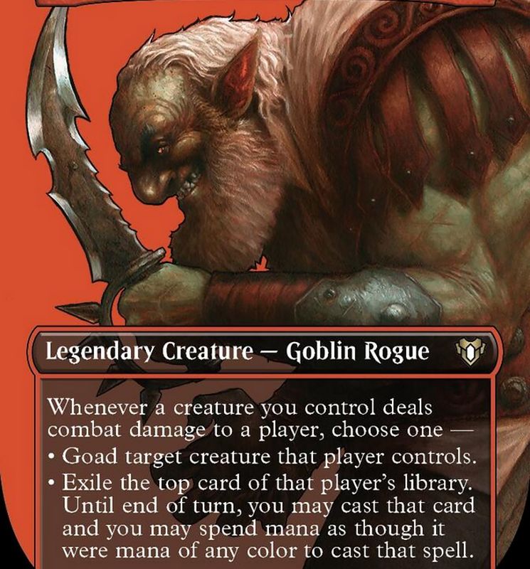 Grenzo, Havoc Raiser (Borderless Profile) [Commander Masters]
