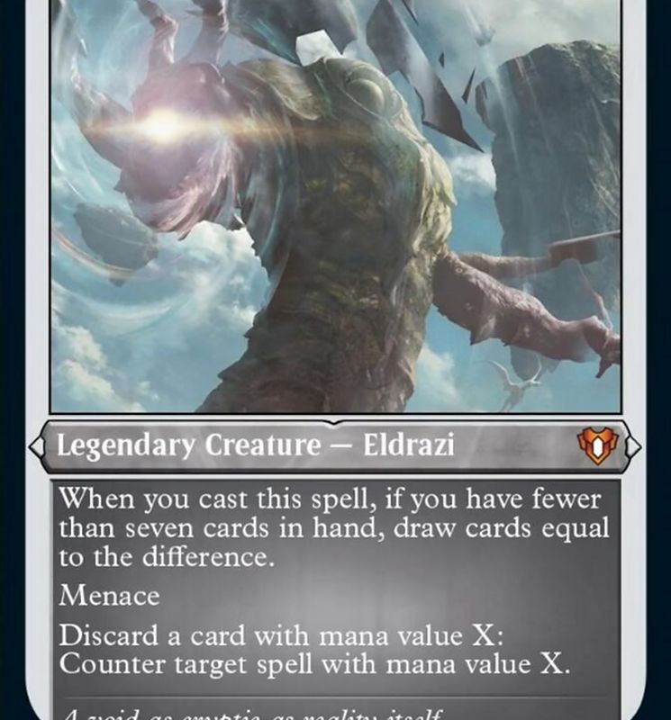 Kozilek, the Great Distortion (Foil Etched) [Commander Masters]