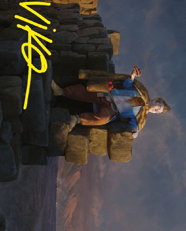 Pippin, Warden of Isengard Art Card (Gold-Stamped Signature) [The Lord of the Rings: Tales of Middle-earth Art Series]