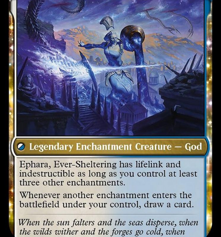 Invasion of Theros // Ephara, Ever-Sheltering [March of the Machine]