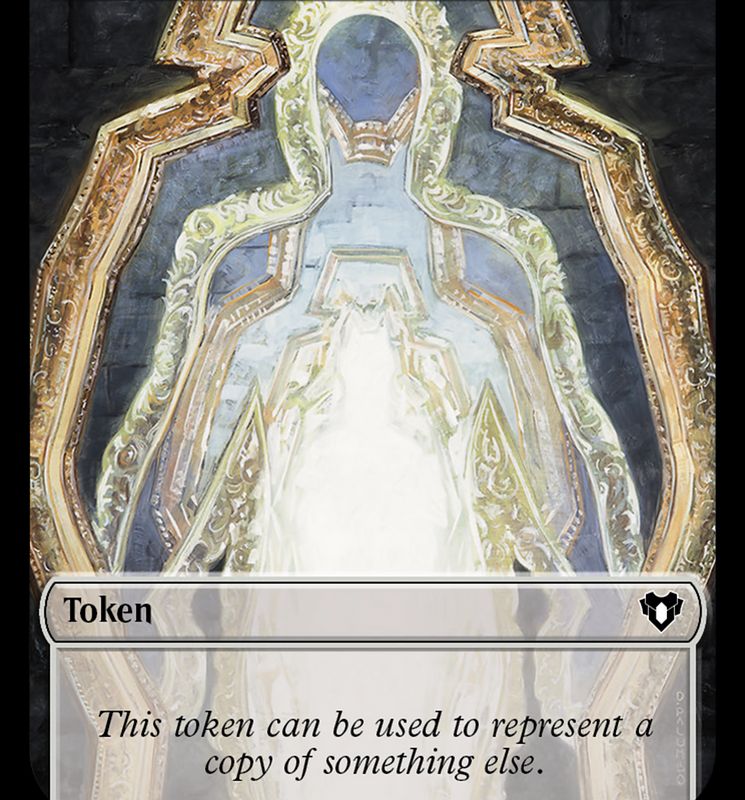 Copy (54) // Avacyn Double-Sided Token [Commander Masters Tokens]