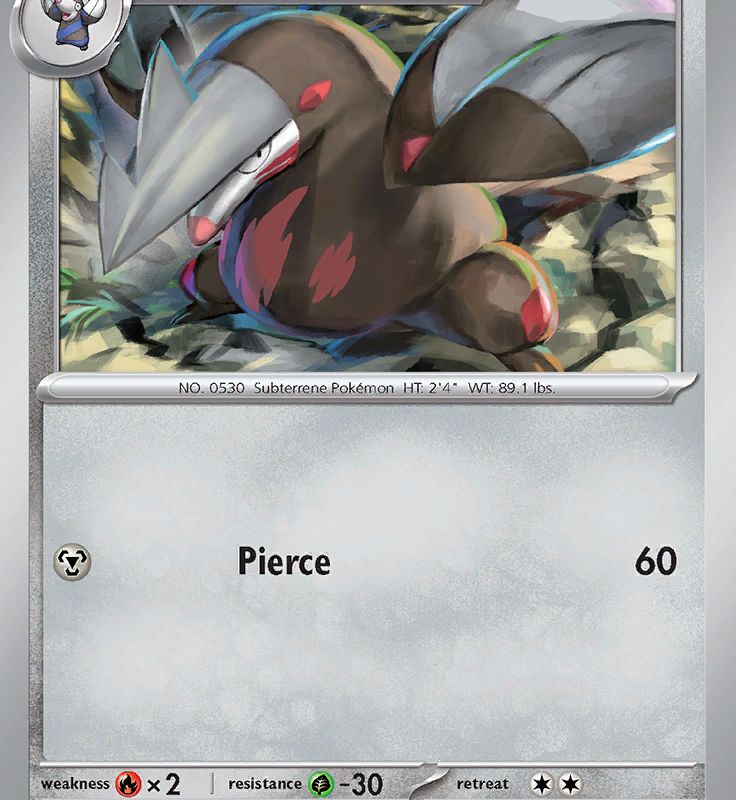 Excadrill (147/197) [Scarlet & Violet: Obsidian Flames]