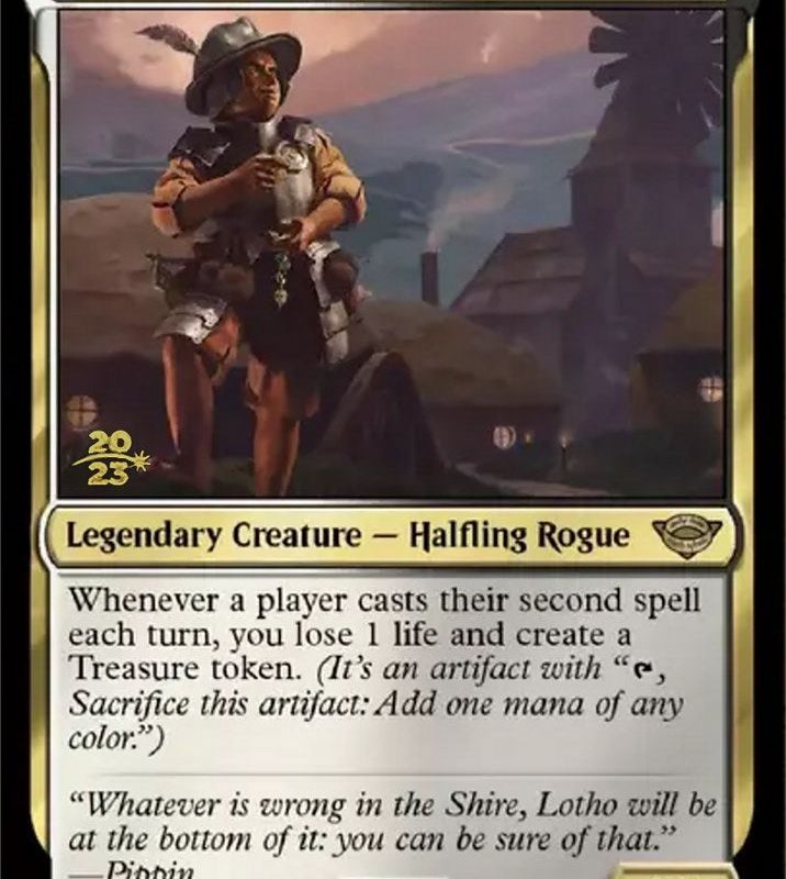 Lotho, Corrupt Shirriff [The Lord of the Rings: Tales of Middle-Earth Prerelease Promos]