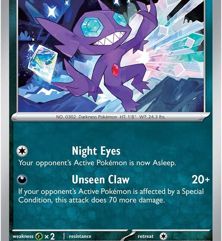 Sableye (136/193) [Scarlet & Violet: Paldea Evolved]