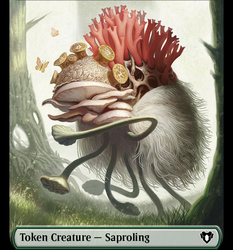 Saproling Token [Commander Masters Tokens]