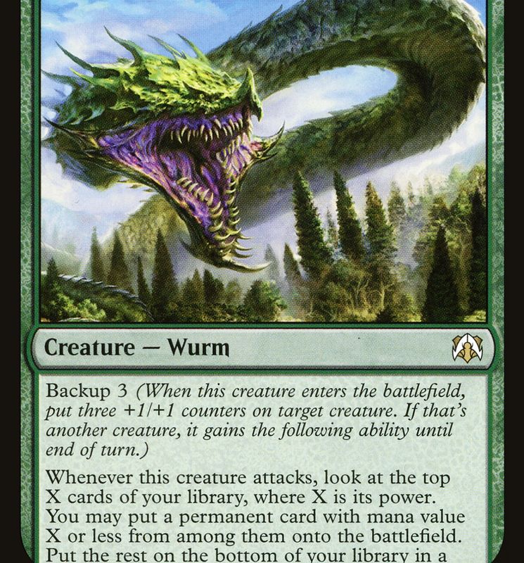 Emergent Woodwurm [March of the Machine Commander]